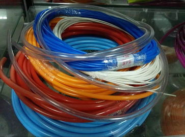 Multi-warna Selang Fleksibel PVC Untuk Kawat Harness, Suhu Tinggi PVC Tubing