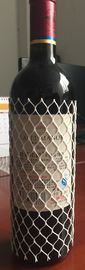 Strong Wine Bottle Protective Netting Sleeve ,  White PE Bottle Netting Sleeves