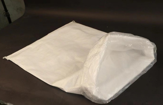 100cm PP Woven Sack Mesh Netting Bags White Polyethylene Dapat Didaur Ulang